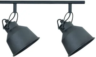 Polux Plafon LAMPA sufitowa NIKO 4 311849 industrialna OPRAWA regulowane reflektorki metalowe czarne 311849 - Lampy sufitowe - miniaturka - grafika 2