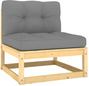 vidaXL 12-cz. zestaw wypoczynkowy do ogrodu, z poduszkami, lita sosna 3077004 - Meble ogrodowe - miniaturka - grafika 4