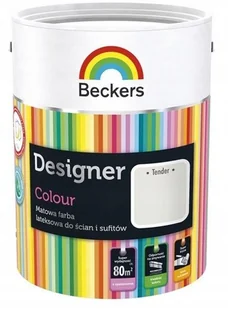 Beckers Farba do ścian i sufitów DESIGNER COLOUR 5 l Tender - Farby wewnętrzne - miniaturka - grafika 2