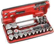 Klucze i nasadki - FACOM Zestaw nasadek 1/2" 12-kątnych 8-32 mm, S.360DBOX412 - miniaturka - grafika 1