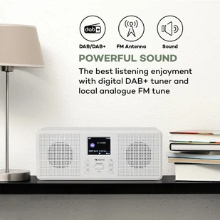 Auna Commuter ST Białe - Radia - miniaturka - grafika 2