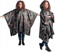 Akcesoria turystyczne - Peleryna Płaszcz Przeciwdeszczowy Pałatka Poncho - miniaturka - grafika 1