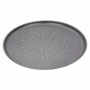 Tadar Blacha Do Pizzy Perforowana Okrągła Czarna 32,5 Cm - Akcesoria gastronomiczne - miniaturka - grafika 2