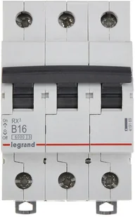 Legrand WYŁĄCZNIK NADPRĄDOWY LE-419169 TRÓJFAZOWY 16 A TYP B LE-419169 - Bezpieczniki elektryczne - miniaturka - grafika 2