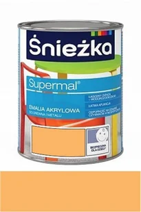 Śnieżka Emalia Supermal akrylowa brzoskwiniowa satynowy połysk A315 800ml 101028 - Farby i impregnaty do drewna Śnieżka Emalia Supermal akrylowa brzoskwiniowa satynowy połysk A315 800ml 101028 - Farby i impregnaty do drewna - miniaturka - grafika 1