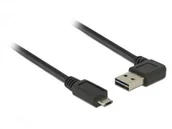 Kable USB - Delock 2 m, USB2.0-A/USB2.0 Micro-B 2 m USB A Micro-USB B Czarny kabel USB,,,,, 85166 85166 - miniaturka - grafika 1