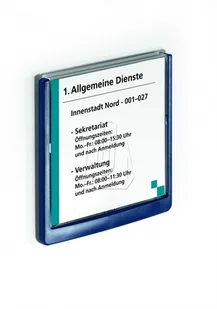 Durable Tabliczka informacyjna Click Sign Durable 149mm x 148,5mm czerwona 486203 - Numery na dom - miniaturka - grafika 15