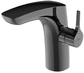 Baterie umywalkowe - Roca Insignia Black Bateria umywalkowa czarny połysk A5A3B3ACN0 - miniaturka - grafika 1