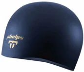Pływanie - Aqua Sphere Phelps czepek Race Cap SA208EU0475 navy-gold - miniaturka - grafika 1
