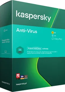 Kaspersky Anti-virus Multi-Device 2 - Programy antywirusowe Kaspersky Anti-virus Multi-Device 2 - Programy antywirusowe - miniaturka - grafika 1