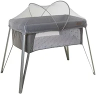 Łóżeczka i kojce - Soozly  Łóżeczko turystyczne z moskitierą Szary 64655 - miniaturka - grafika 1