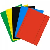 Teczki i skoroszyty - Starpak Teczka z gumką Pap A4 Mix Kol Fol 10/100 - miniaturka - grafika 1