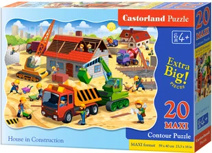 PUZZLE 20 MAXI DOM W BUDOWIE - Puzzle - miniaturka - grafika 2