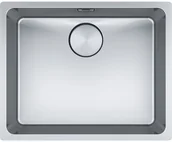 Zlewozmywaki - Franke Zlew Mythos MYX 110-50 stal szczotkowana 122.0624.556 - miniaturka - grafika 1