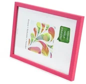 Ramki na zdjęcia - Icar Ramka 15X21 drewniana kolor fuksja PINIA RIC68PIN(8) - miniaturka - grafika 1