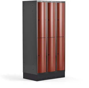 AJ Produkty Metalowa szafa ubraniowa na cokole - Szafki BHP - miniaturka - grafika 18