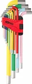 Zestawy narzędziowe - KS Tools 151.4640 zestaw kluczy imbusowych z łbem sześciokątnym, bardzo długi, 14-częściowy - miniaturka - grafika 1