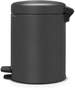 Brabantia Kosz na śmieci pedałowy NewIcon 5l mineral infinite grey 200489 - Kosze na śmieci - miniaturka - grafika 3