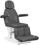 Fotele kosmetyczne - ACTIVESHOP Fotel kosmetyczny podoloogiczny elektr. kate 4 siln. szary P137752 - miniaturka - grafika 1