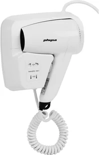 Physa Suszarka do włosów basenowa hotelowa ścienna biała 1200W Physa SICCO 10040164 - Suszarki do rąk i włosów - miniaturka - grafika 2