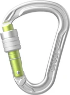 Sprzęt wspinaczkowy - Edelrid HMS Strike Screw II Carabiner, srebrny/zielony 2022 Karabinki zakręcane 737690000060 - miniaturka - grafika 1
