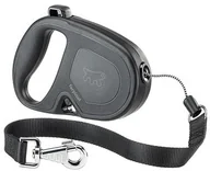 Smycze dla psów - Ferplast Flippy One Cord L Smycz automatyczna Linka 5 m Czarny - miniaturka - grafika 1