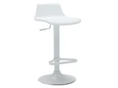 Taborety i hokery - Vente-Unique Stołek barowy CALAS - Polipropylen - Kolor biały - miniaturka - grafika 1