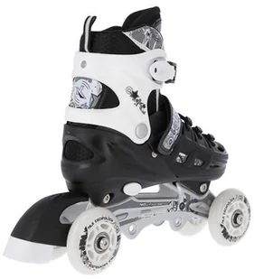 Nils EXTREME NH10905 4w1 CZARNE ROZM. M(35-38) ŁYŻWOROLKI Z WYM. PŁOZĄ HOKEJOWĄ EXTREME 16-25-024 - Rolki - miniaturka - grafika 31