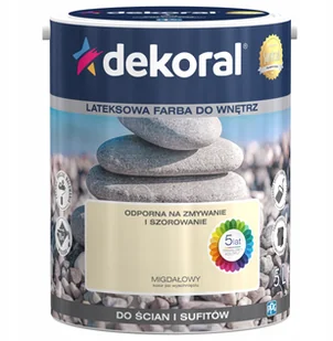 Dekoral Farba Akrylit W Migdałowy 5 L - Farby olejne i specjalne - miniaturka - grafika 3