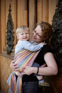 Chusty do noszenia dzieci - LennyLamb Luna chusta do noszenia dzieci rozmiar M - miniaturka - grafika 1