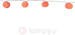 Best Season Czarujący łańcuch świetlny LED Origami, różowy - Lampy ogrodowe - miniaturka - grafika 2