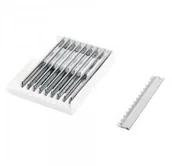 Pozostałe akcesoria fryzjerskie - Fox ostrza do noża chińskiego lub brzytwy elektrycznej komplet 10 szt - miniaturka - grafika 1