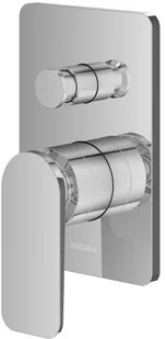 Kohlman Wexpo zestaw prysznicowy z deszczownicą 30 cm chrom QW210WR30 | - Zestawy prysznicowe - miniaturka - grafika 5