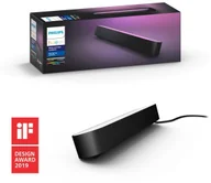 Lampy ścienne - Philips Hue WACA lampa przenośna/kinkiet/biurkowa rozszerzenie) Play 5W 530lm 2000-6500K RGB czarna 7820330P7 - miniaturka - grafika 1