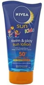 Balsamy i kremy do opalania - Nivea Sun, balsam ochronny na słońce dla dzieci, SPF 50+, 150 ml - miniaturka - grafika 1