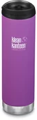 Butelki termiczne - Klean Kanteen Klean Kanteen TKWide Butelka z Cafe Cap 592ml Vacuum Insulated, berry bright matte  2021 Termosy 1005835 - miniaturka - grafika 1