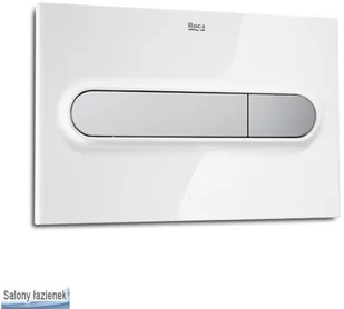 Roca Przycisk 3/6 L biały/chrom-mat PL1 A890095005 - Przyciski spłukujące - miniaturka - grafika 4