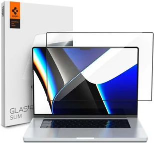 Spigen Szkło hartowane Glass FC do Apple Macbook Pro 14 Czarny Raty - Akcesoria do tabletów i e-booków - miniaturka - grafika 2