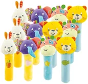 Grzechotki dla dzieci - Smily PLAY 900029 Miękkie grzechotki display - miniaturka - grafika 1