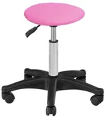 Pozostałe akcesoria kosmetyczne - ACTIVESHOP POKROWIEC FROTTE NA TABORET RÓŻOWY NR 10 AS_100394 - miniaturka - grafika 1