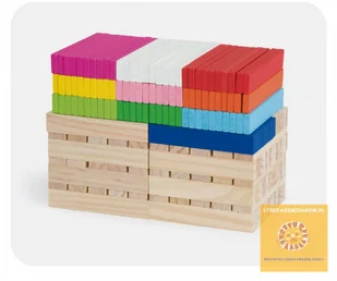 VIGA Klocki Do Układania Domków - Klocki - miniaturka - grafika 3