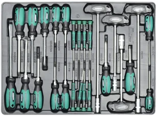 MANNESMANN Wózek narzędziowy warsztatowy 321el 07-00-62 - Pozostałe wyposażenie warsztatu - miniaturka - grafika 4