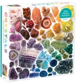 Pozostałe książki - Galison Rainbow Crystals 500 Piece Puzzle - miniaturka - grafika 1