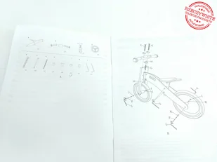 Janod Rowerek biegowy KINDERKRAFT Runner Stars 5902021219858 - Klocki - miniaturka - grafika 3