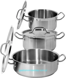 Yato Yato Garnek niski z pokrywką 200 mm 3,3 l YG-00040 - Akcesoria gastronomiczne Yato Yato Garnek niski z pokrywką 200 mm 3,3 l YG-00040 - Akcesoria gastronomiczne - miniaturka - grafika 5