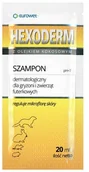 Pielęgnacja i higiena gryzoni - Eurowet Hexoderm - szampon dermatologiczny dla gryzoni saszetka 20ml - 1 sztuka - miniaturka - grafika 1