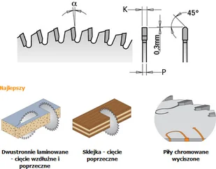 CMT Piła tarczowa 281.080.10M Piła HM D=250 F=30 Z=80.ER32 281.080.10M - Tarcze do pił - miniaturka - grafika 2
