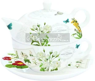 Easy Life 327 NATu dzbanek na herbatę gorące filiżanka, porcelana, wielokolorowa, 15.5 x 15.5 x 11 cm 327 NATU - Filiżanki - miniaturka - grafika 2