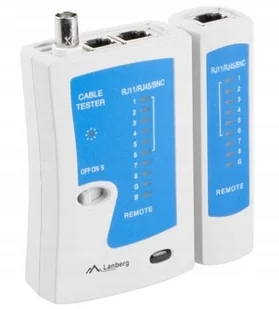 LANBERG Lanberg tester kabli (NT-0401) - Narzędzia sieciowe - miniaturka - grafika 3