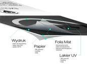 Akcesoria do reklamy - Veraprint Wizytówki Ekuzywne Lakier UV 1000 szt. - miniaturka - grafika 1